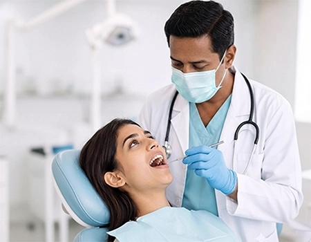 Straighten teeth and improve oral health with general dentistry in Coimbatore.