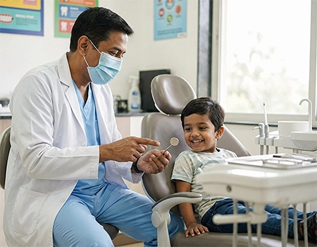 Child-friendly dental care for healthy teeth from infancy to adulthood